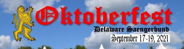 Delaware Saengerbund Oktoberfest